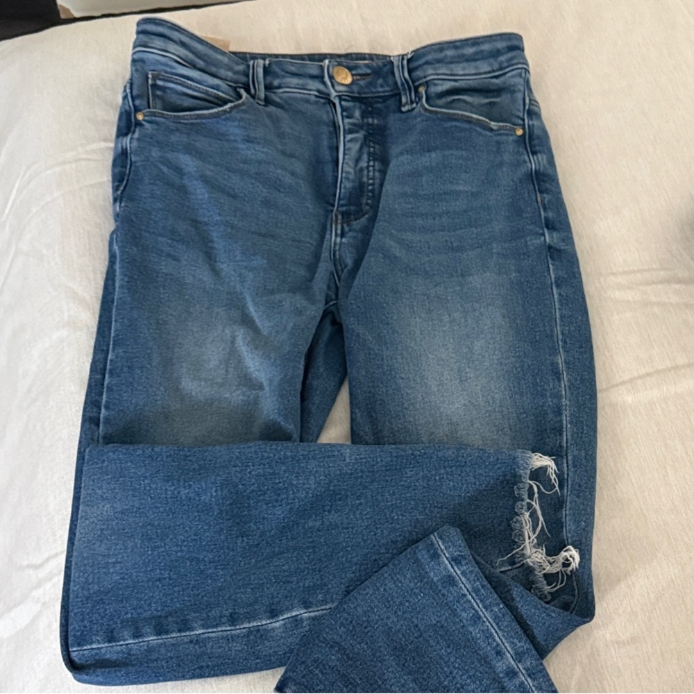 Kut from the Kloth Blue Straight Leg Jeans